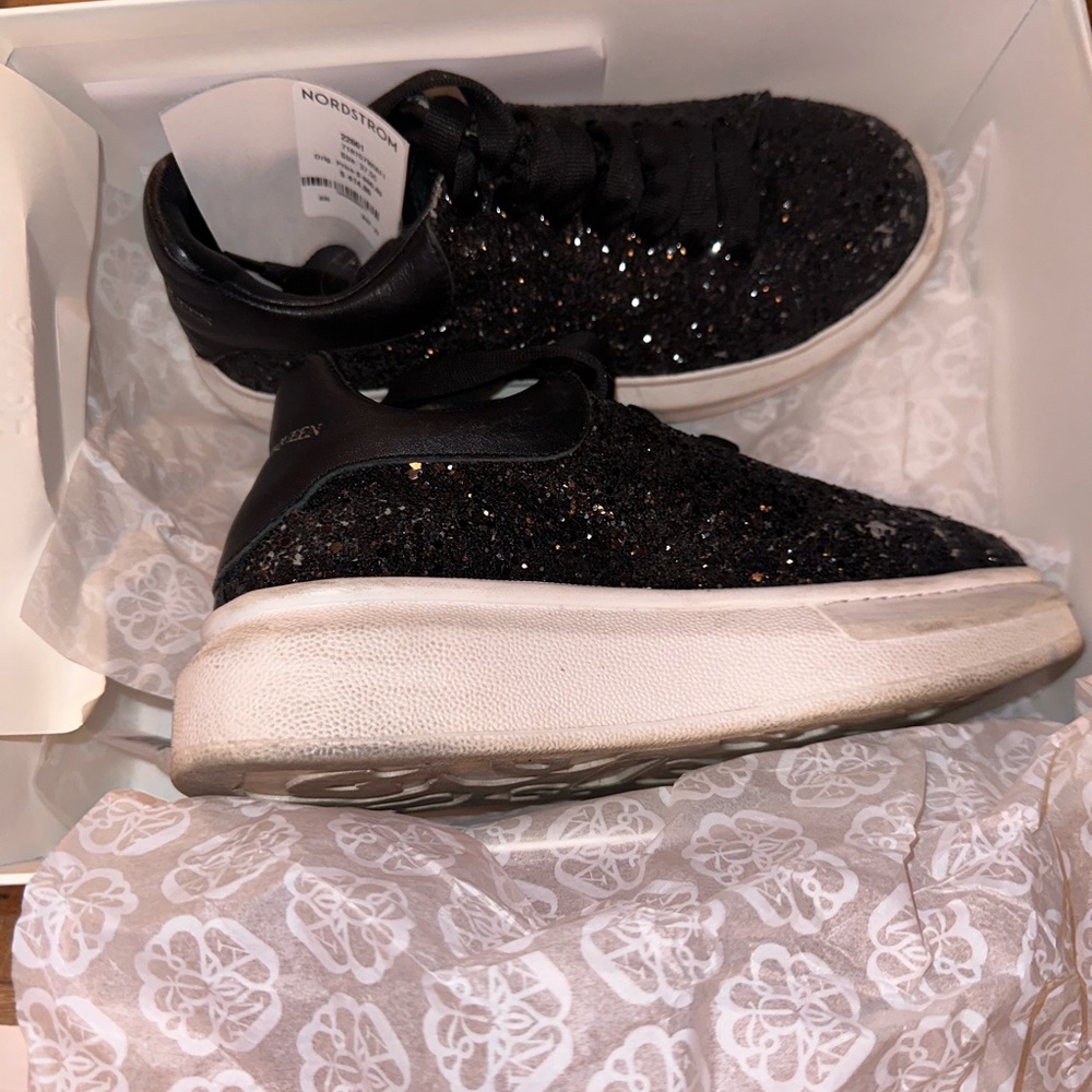Alexander McQueen sparkly shoes